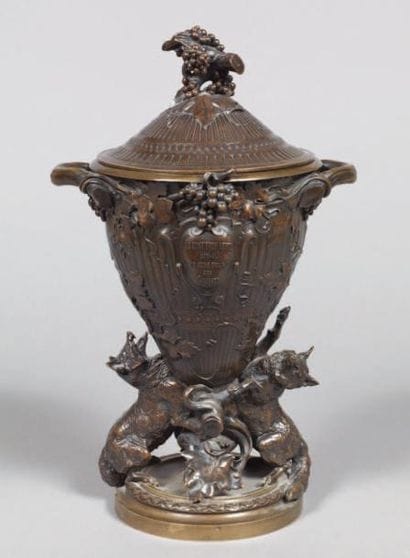 Auguste - Nicolas CAIN (1822-1894)
Vase couvert...