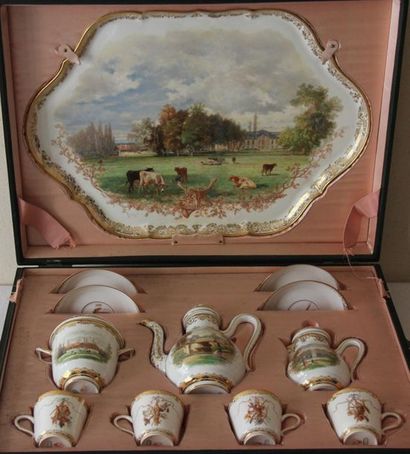 SEVRES Manufacture Impériale (hard porcelain)...