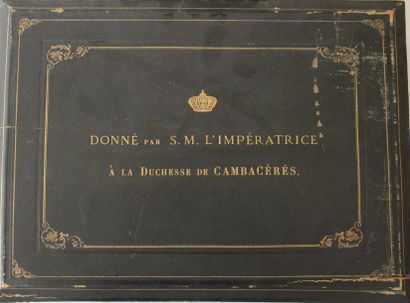 SEVRES Manufacture Impériale (hard porcelain)...