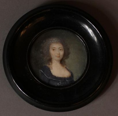 Ecole française du XVIIIème s.
Portrait de...