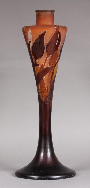Etablissement GALLE
Pied de lampe balustre...