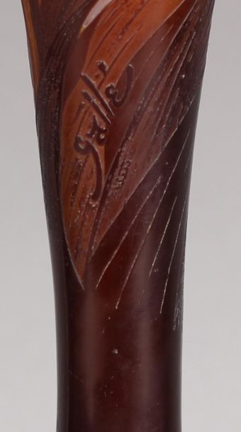 Etablissement GALLE
Pied de lampe balustre...