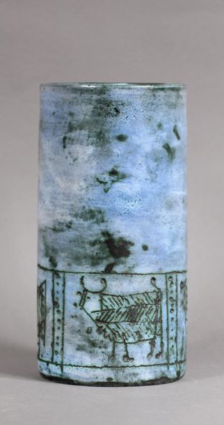Jacques BLIN (1920-1995)
Vase rouleau en...
