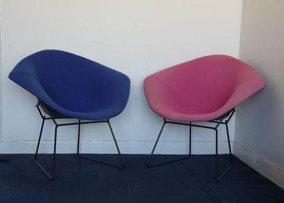 Harry BERTOIA (1915-1978) - KNOLL éd.
Paire...