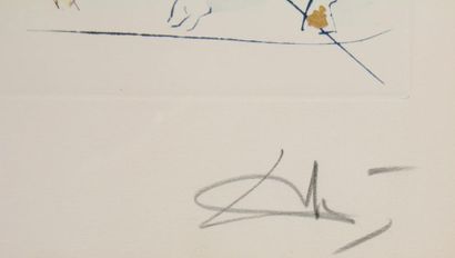 Salvador DALI (1904-1989) 
Je te compare,...