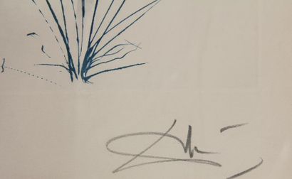 Salvador DALI (1904-1989) 
Retour de la Sulamite,...