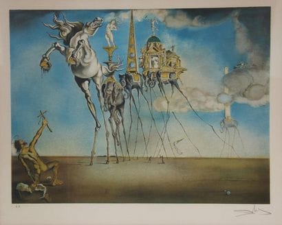 Salvador DALI (1904-1989)
La tentation de...