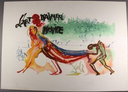 Salvador DALI (1904-1989)
L'art d'aimer d'Ovide
Suite...