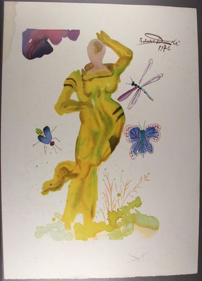 Salvador DALI (1904-1989)
L'art d'aimer d'Ovide
Suite...