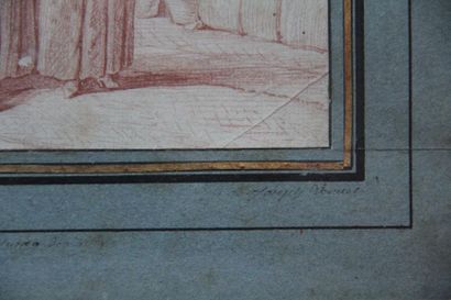 Joseph VERNET (1714-1789) attribué à
Femme...
