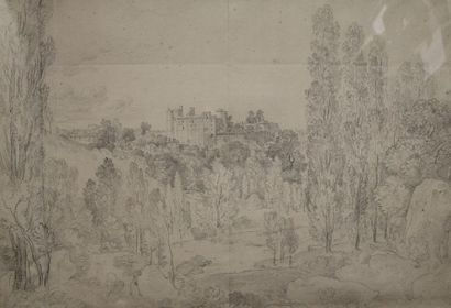 Louis-François CASSAS (1756-1827)
Grand paysage...