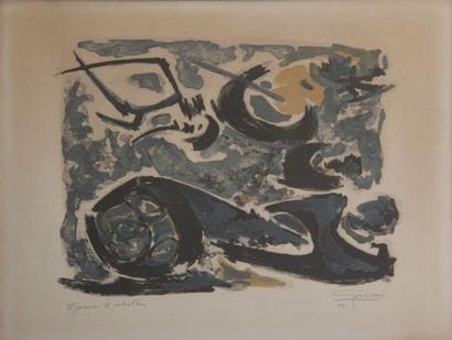 Antonio GUANSE (1926-2008)
Deux compositions
Estampes...