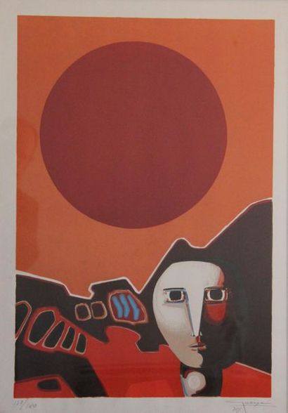Antonio GUANSE (1926-2008)
Deux compositions
Estampes...