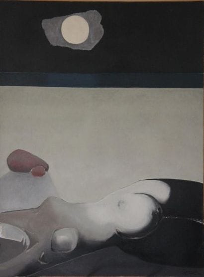 Antonio GUANSE (1926-2008) 
L’ombre
Huile...