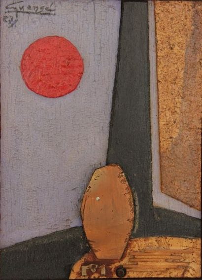 Antonio GUANSE (1926-2008)
Devant la fenêtre
Relief...