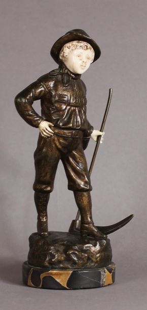 Roger RICHARD (XIX-XXème s.)
Le jeune moissonneur
Sculpture...
