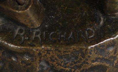 Roger RICHARD (XIX-XXème s.)
Le jeune moissonneur
Sculpture...