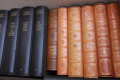 Lot de volumes reliés