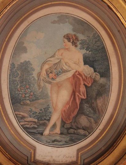 Douze gravures polychromes