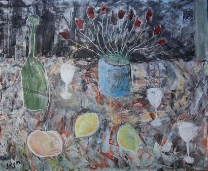Kako TOPOURIA (1960-)
Nature-morte
Huile...