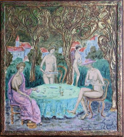 Augusta GODINOT
Danseuses et les amies
Deux...
