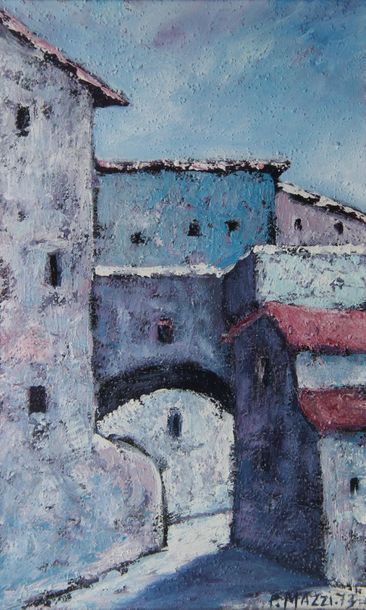 Piero MAZZI (1938-)
La ruelle
Huile sur toile...