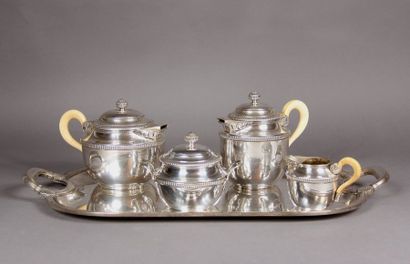 CAMPENHOUT orfèvre, circa 1930
Service thé-café...