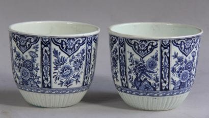 *Delft - Petrus Regout et Cie de Maastricht
Paire...