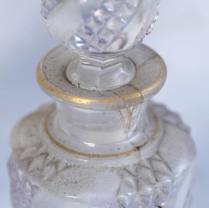 *BACCARAT
Garniture de toilette en cristal...