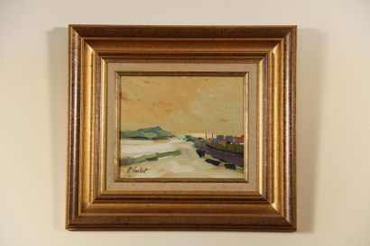 *Piet VAN OST (1930-2015)
Paysage : Le Touquet,...