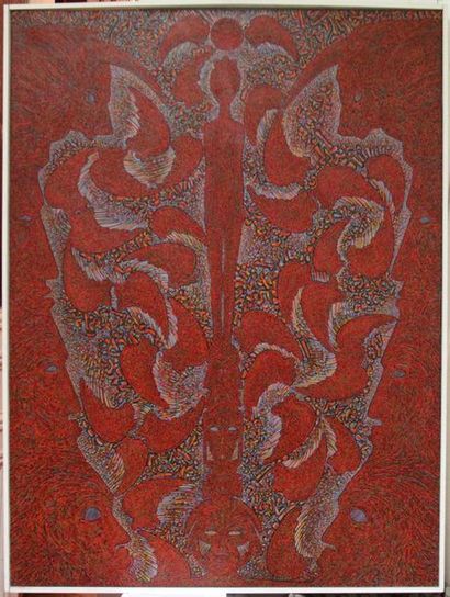 Béatrice BESCOND (1956-)
Ils et elle
Huile...
