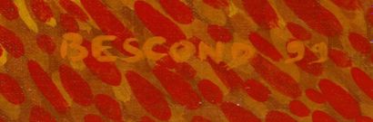 Béatrice BESCOND (1956-)
Jery and co
Huile...