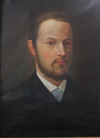 Ecole du XIXème s.
Homme à la barbe
Huile...