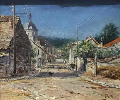 Eugène Louis GILLOT (1867-1925)
Ruelle
Huile...