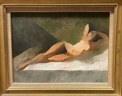 Manolo RUIZ PIPO (1929-1999)
Femme nue allongée
Huile...