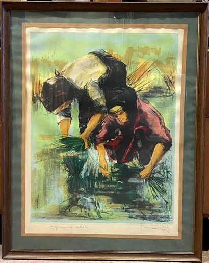 Pierre LETELLIER (1928-2000)
Les fagots
Lithographie...