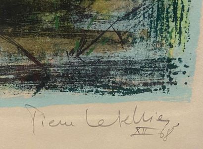 Pierre LETELLIER (1928-2000)
Les fagots
Lithographie...