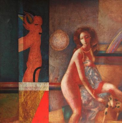 Vladimir MAKARENKO (1943-)
Femme à la toilette
Technique...