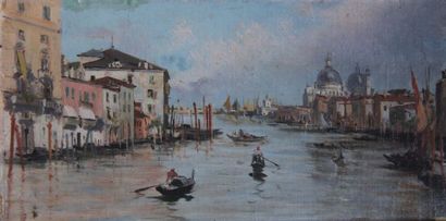 Ecole moderne
Le grand canal à Venise
Huile...