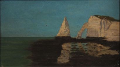 Ecole moderne
Falaise d'Etretat et Arrêt...