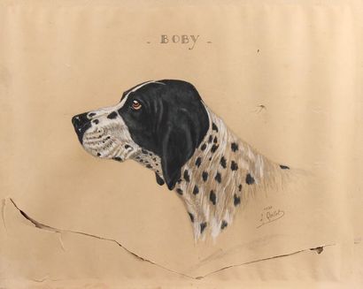 A QUILLET
Boby : chien de chasse
L'église...