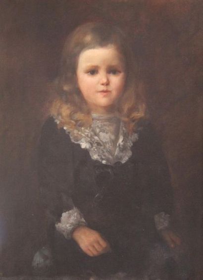 Louis ROTY
Portrait de jeune fille
Huile...