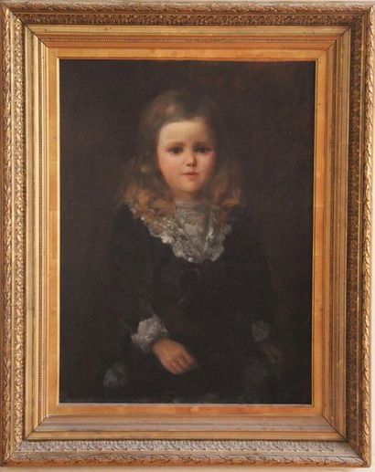 Louis ROTY
Portrait de jeune fille
Huile...