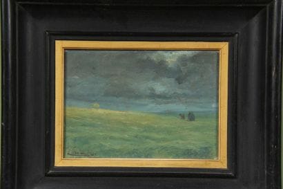 Emma HERLAND (1856-1947)
Paysage
Deux huiles...