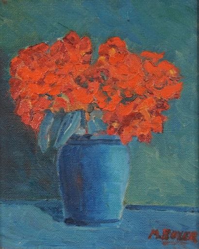 Madeleine BOYER (1916-2009)
Bouquet de fleurs
Huile...