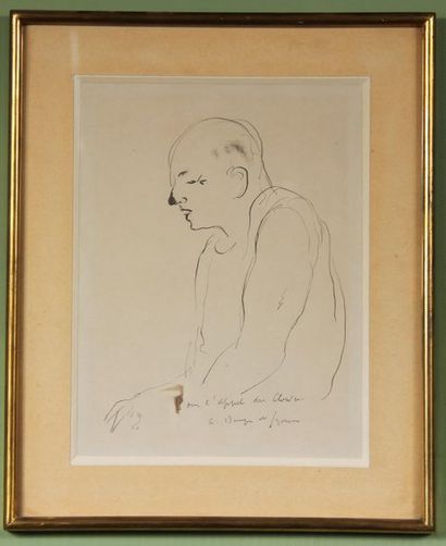 André DUNOYER DE SEGONZAC (1884-1974)
Clown
Encre...