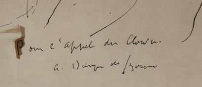André DUNOYER DE SEGONZAC (1884-1974)
Clown
Encre...