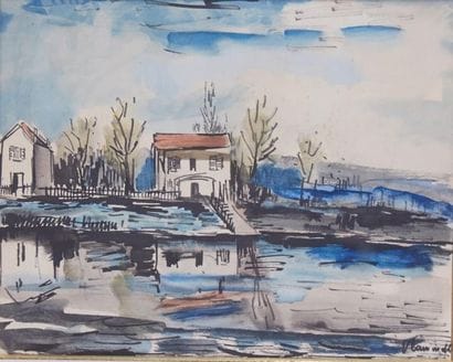 *Maurice de VLAMINCK (1876-1958) - SPITZER...