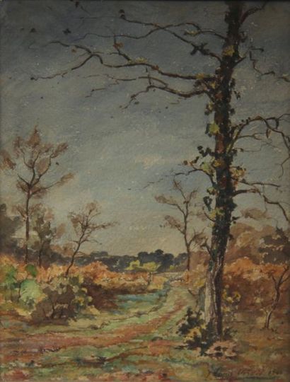 Louis VERDIE (XIX-XXème s.)
L'arbre
Aquarelle...