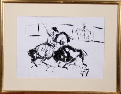 Henry Maurice d'ANTY (1910-1998)
Le picador
Encre...